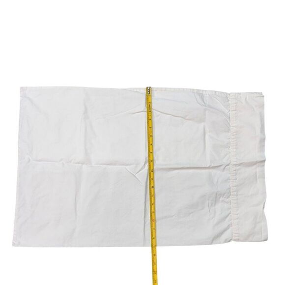Pottery Barn White Cotton Standard Pillowcases Set Of 3 Lot Replacement Twin - Picture 8 of 10